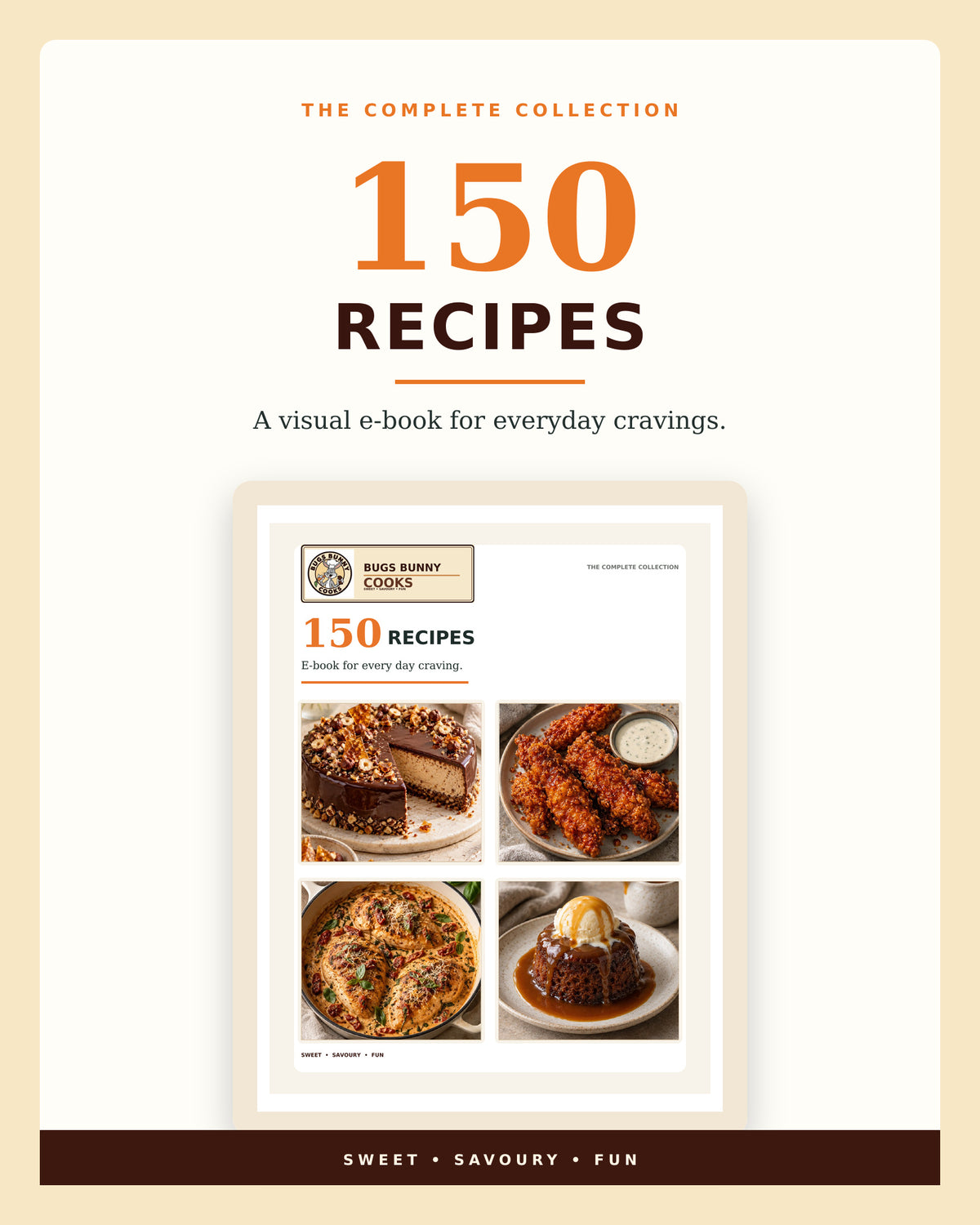 Bugs Bunny Recipe E-book